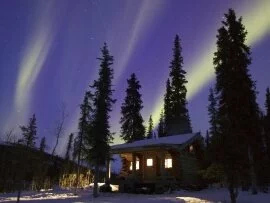 Cabin Glow, Alaska - - .jpg (click to view)