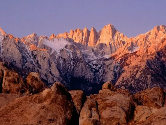 Mount Whitney and Alabama Hills, Sierra Nevada, .jpg (click to view)
