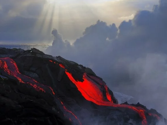 Volcano Lava Stream (click to view)