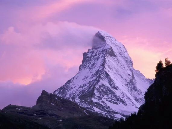 Wind Shear, Matterhorn, Switzerland (click to view)