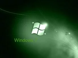 Windows 7 Wallpaper - Green Dreams