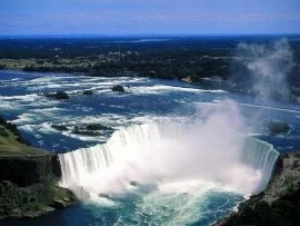 Aerial View of Niagara Falls, Ontario, Canada - .jpg (click to view)
