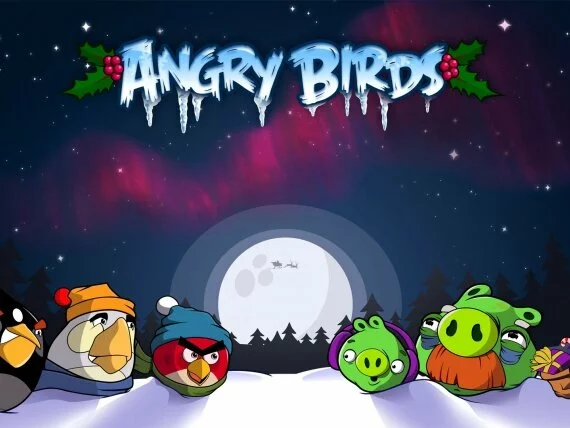 Angry Birds Xmas (click to view)