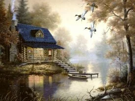 Boathouse Geese