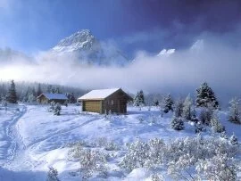 Cabins at Mt. Assiniboine Lodge, .jpg (click to view)