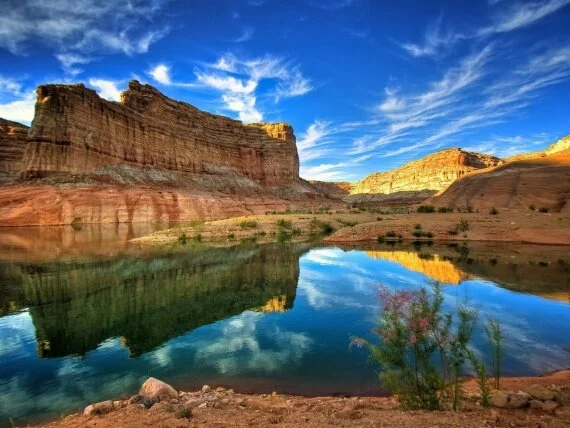 Canyon Reflections (click to view)