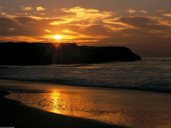 Central Coast Sunrise, California - - .jpg (click to view)