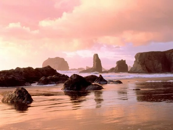 Coastal Sunset, Face Rock State Park, Bandon, Or.jpg (click to view)