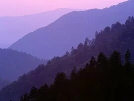 Dusk From Morton's Overlook, Great Smoky Mountai.jpg (click to view)