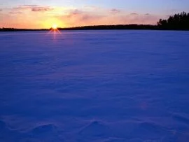 Frozen Moose Lake at Sunset, Minn.jpg (click to view)