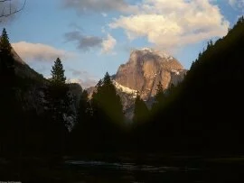 Half Dome Alpine Glow, Yosemite National Park, C.jpg (click to view)