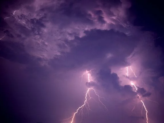 Lightning over Dauphin Island, Alabama - 1600x12.jpg (click to view)