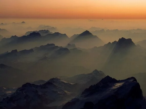 Misty Peaks, Alps, Austria - - ID 3185.jpg (click to view)