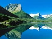 Mountains Mirrored, St. Mary Lake, Glacier Natio.jpg