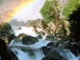 Rainbow in Lower Yosemite Falls, California - 16.jpg
