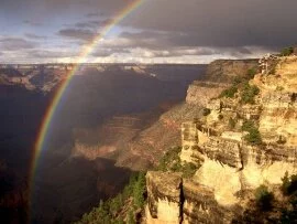 Rainbow Mist, Grand Canyon, Arizona - .jpg (click to view)