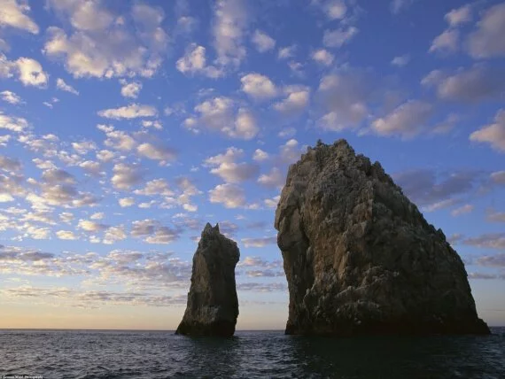 Rock Spires, off the Coast of Cabo San Lucas, Me.jpg (click to view)