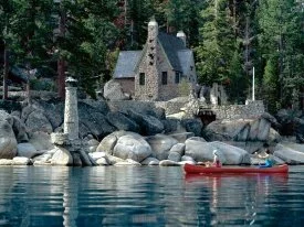 Sight Seeing by Canoe, Lake Tahoe - - .jpg