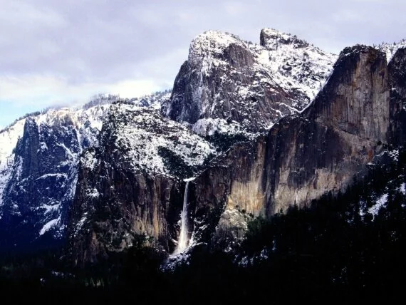 Snow on Bridalveil Falls, Yosemite National Park.jpg (click to view)