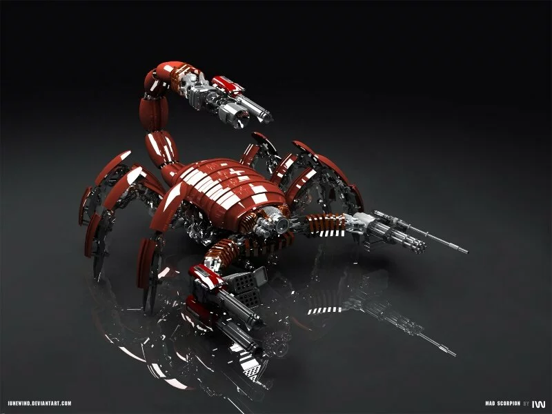 3D Digital Scorpion