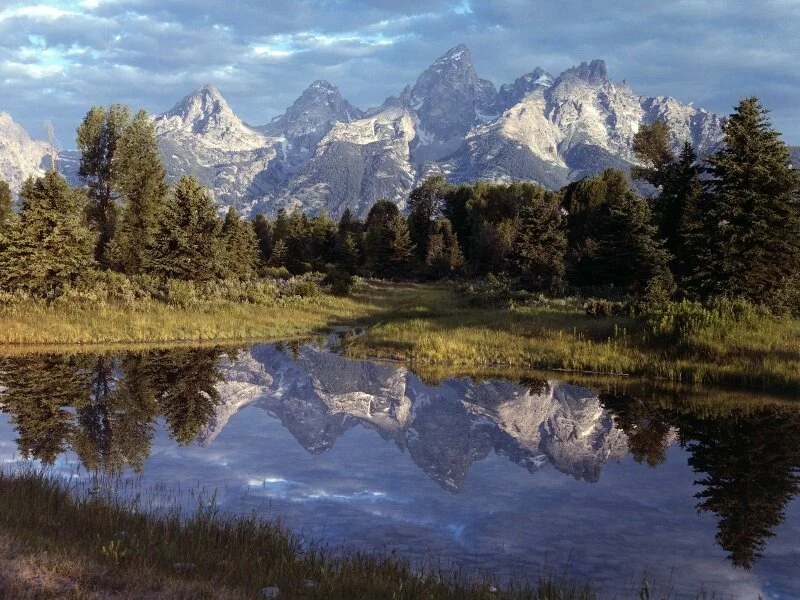 Grand Teton Reflections, Yellowstone - .jpg